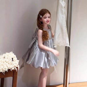 夏ビッグ蝶結びデザインワンピース