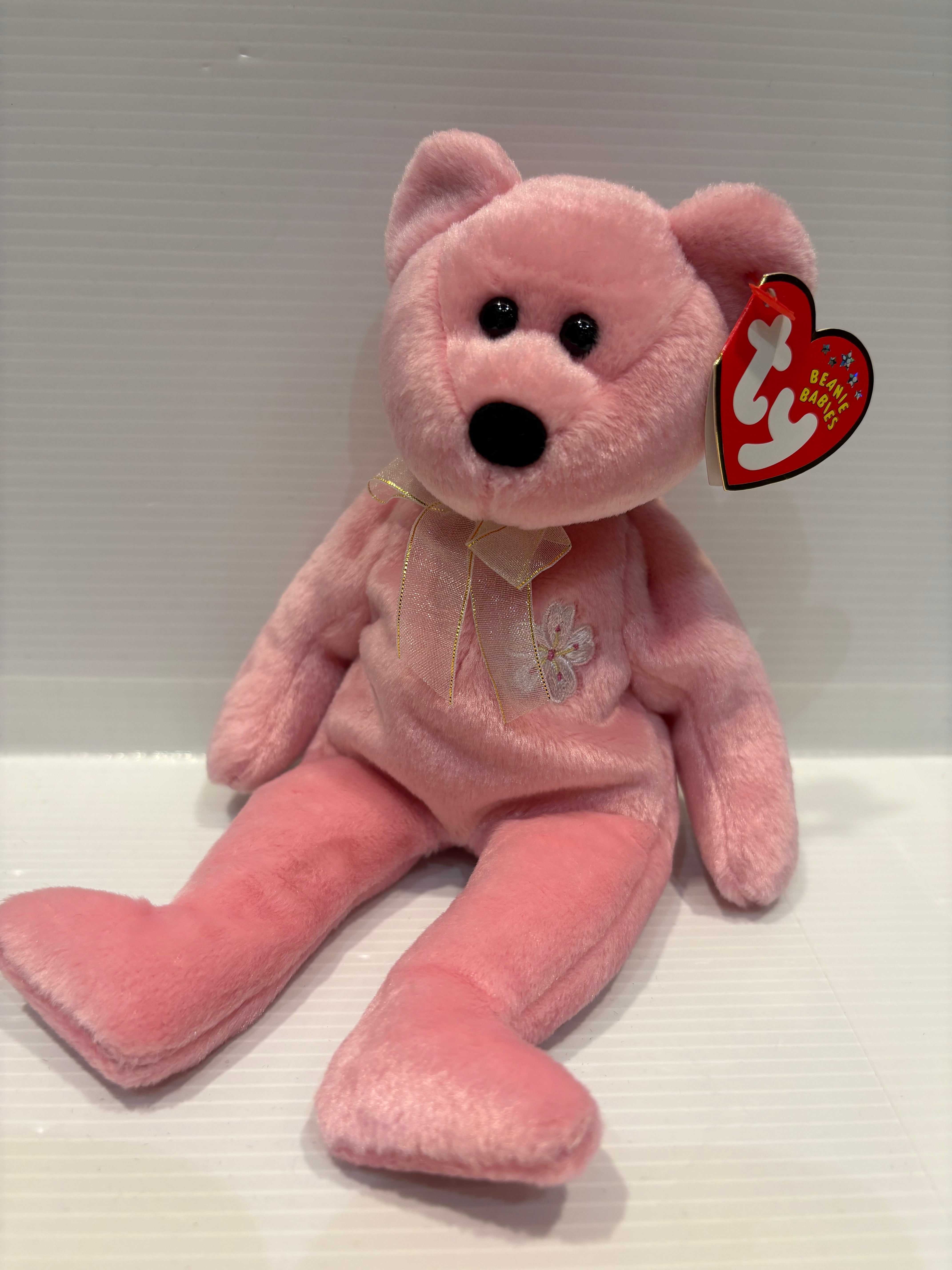 日本限定】Ty ビーニーベイビーズ Sakura さくらⅡ① ベア ぬいぐるみ