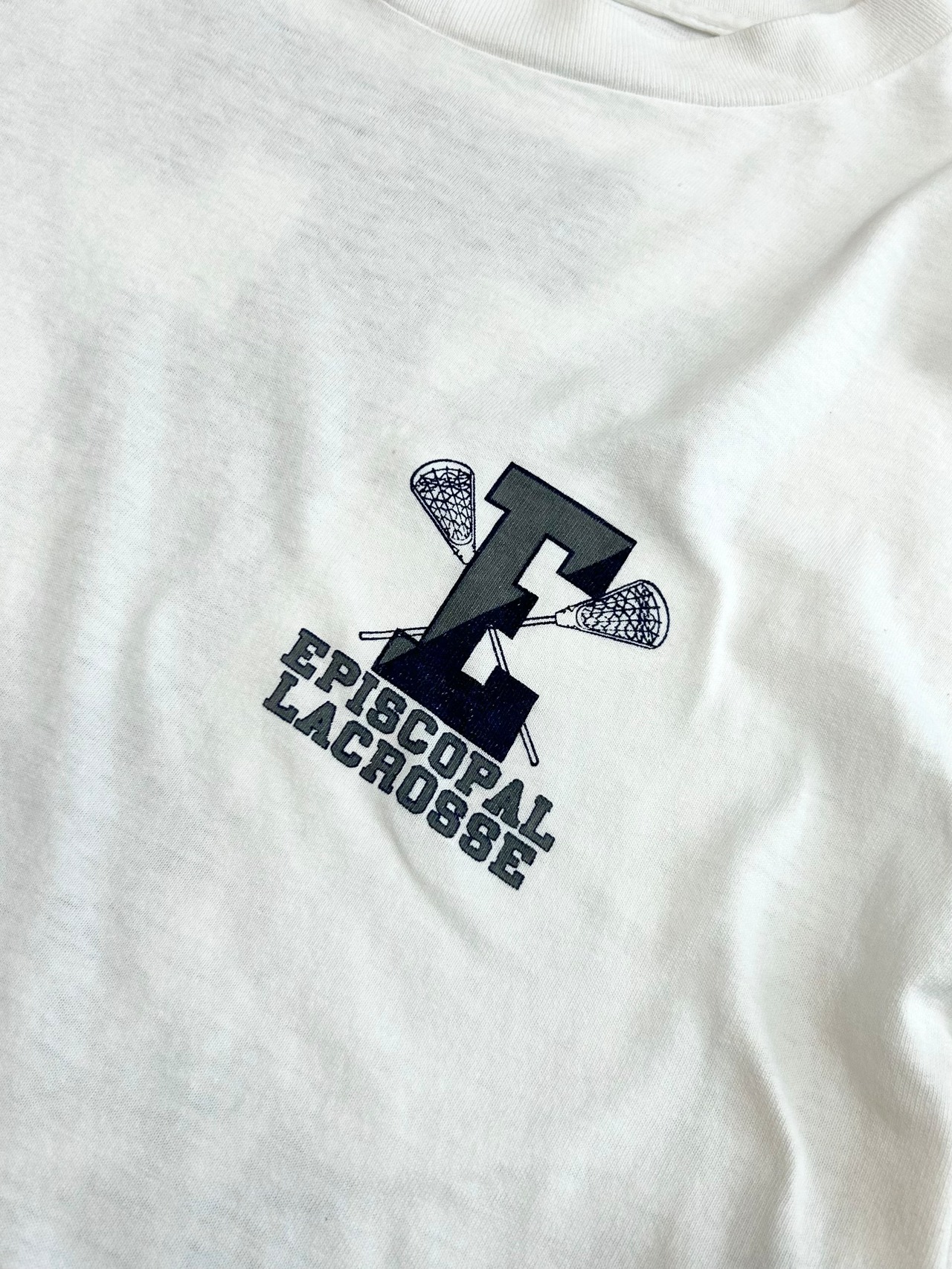 80s Champion "Water Print" Tee MADE IN USA Size XL