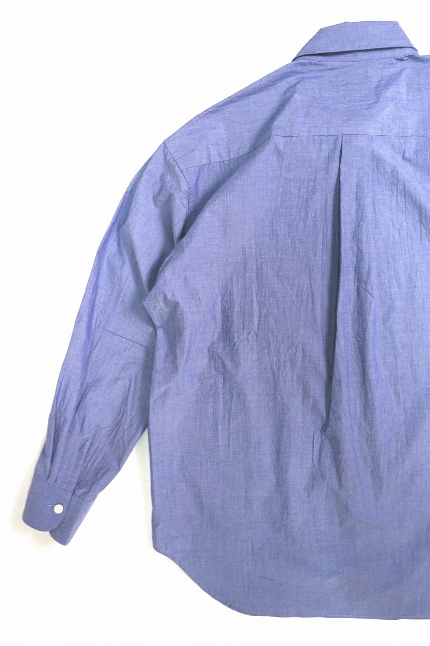 60/1 Typewriter Chambray Shirt