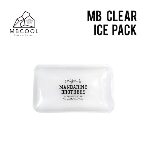 MB CLEAR ICE PACK - アイスパック