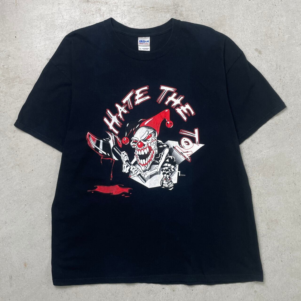 2K10 HATE THE TOY バンドTシャツ バンT メンズXL 古着 ピエロ 2K10 HATE THE TOY バンドTシャツ バンT メンズXL 古着 ピエロ