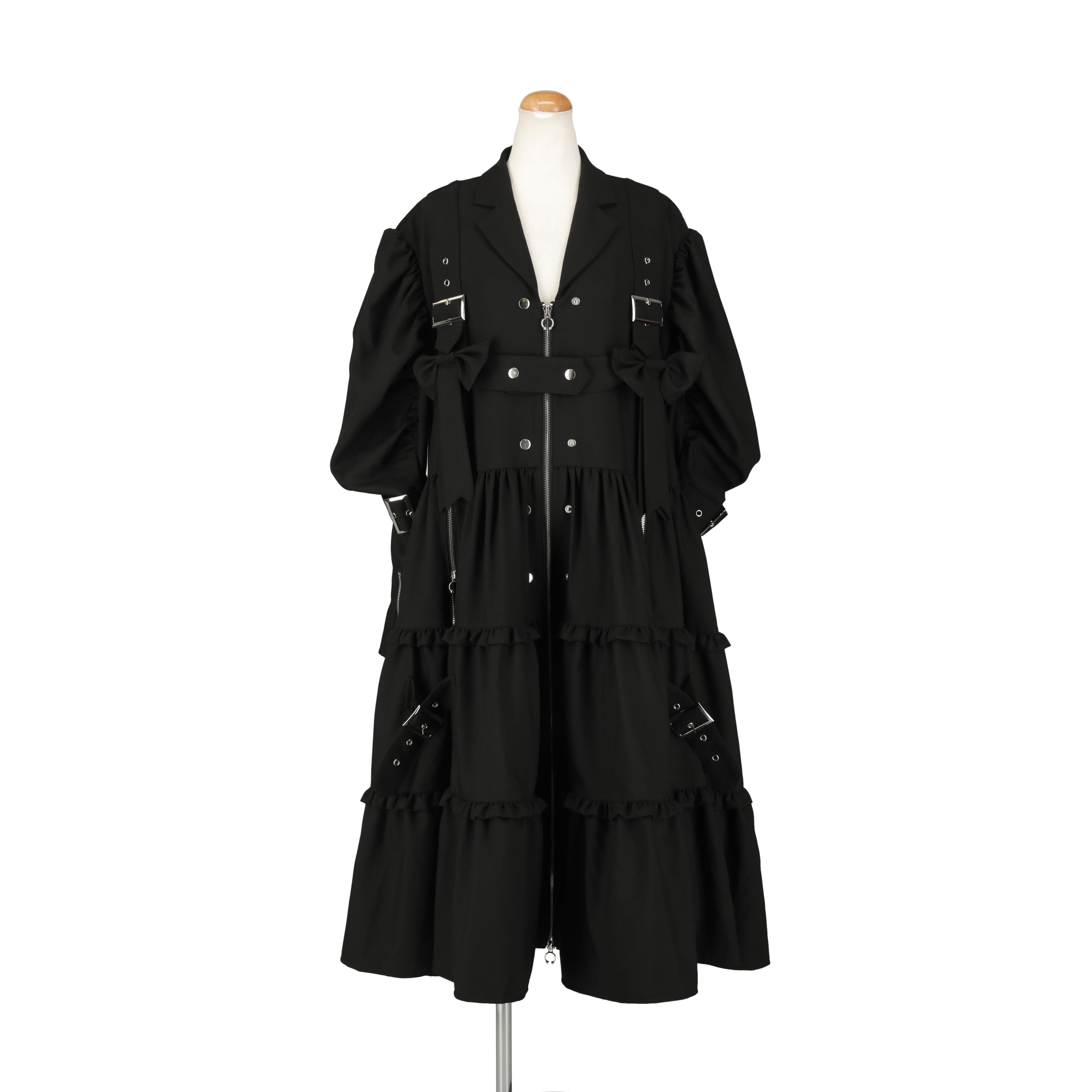 ボンテージスーツワンピース　BLACK