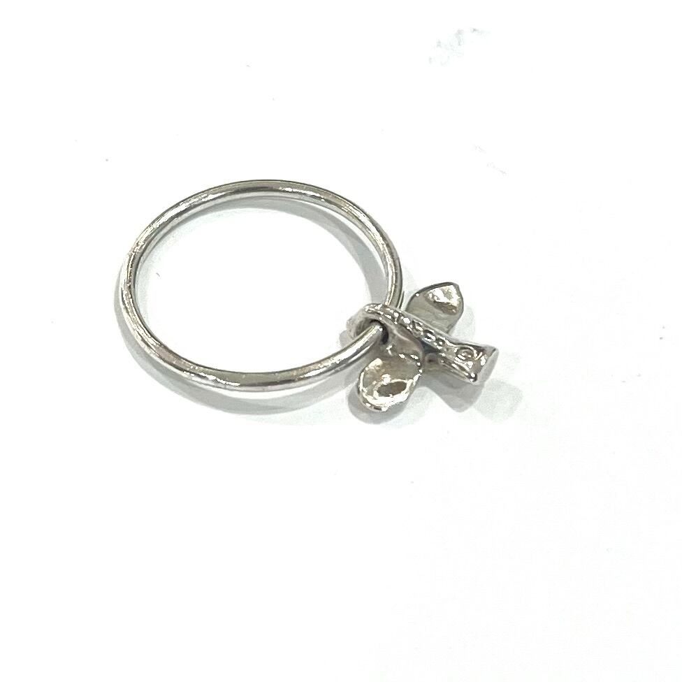 TIFFANY＆CO】T1995 バードクロス リング／シルバー925／ゆらめく