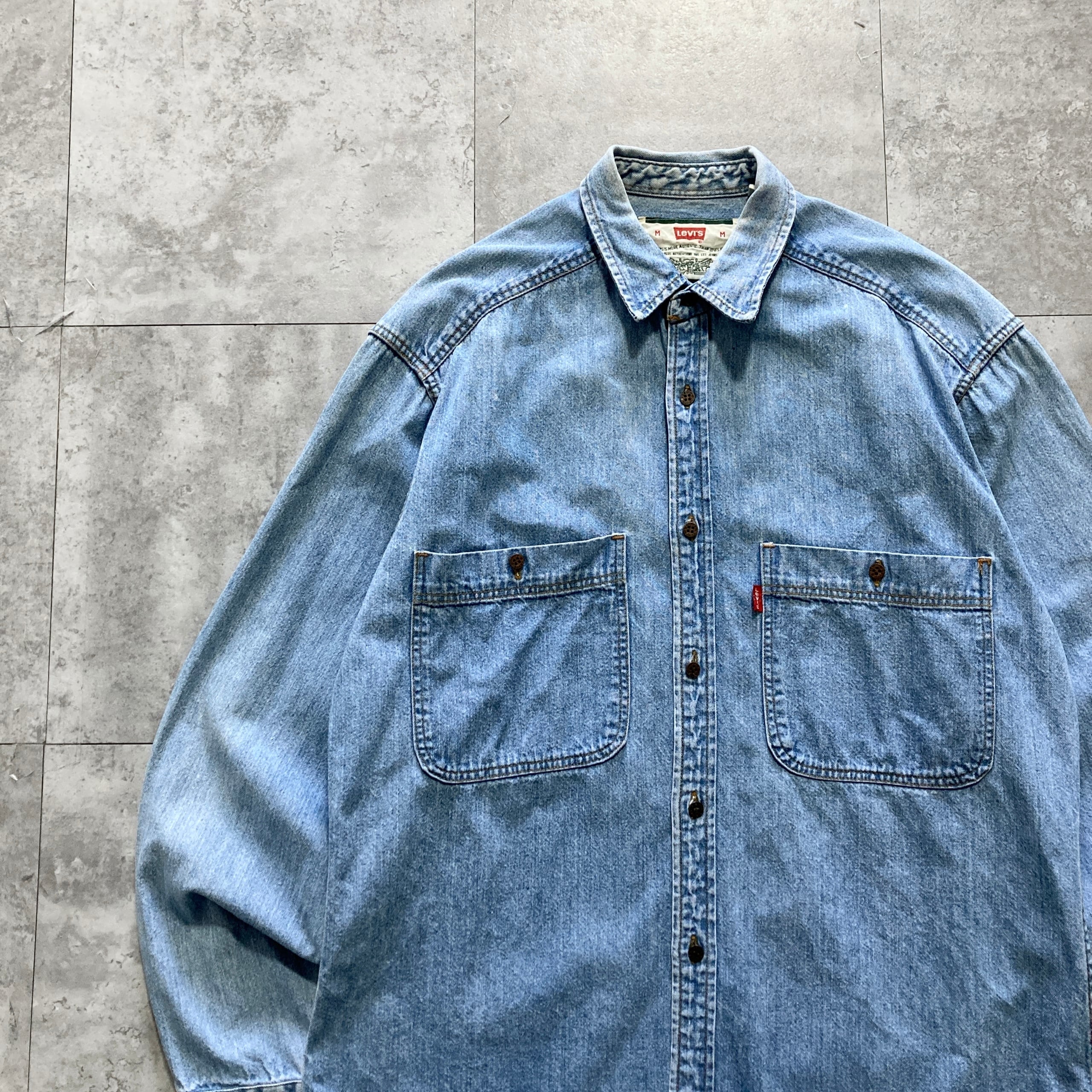 80's-90's】Wrangler ラングラー ワンポイント ロゴ刺繍 スナップ