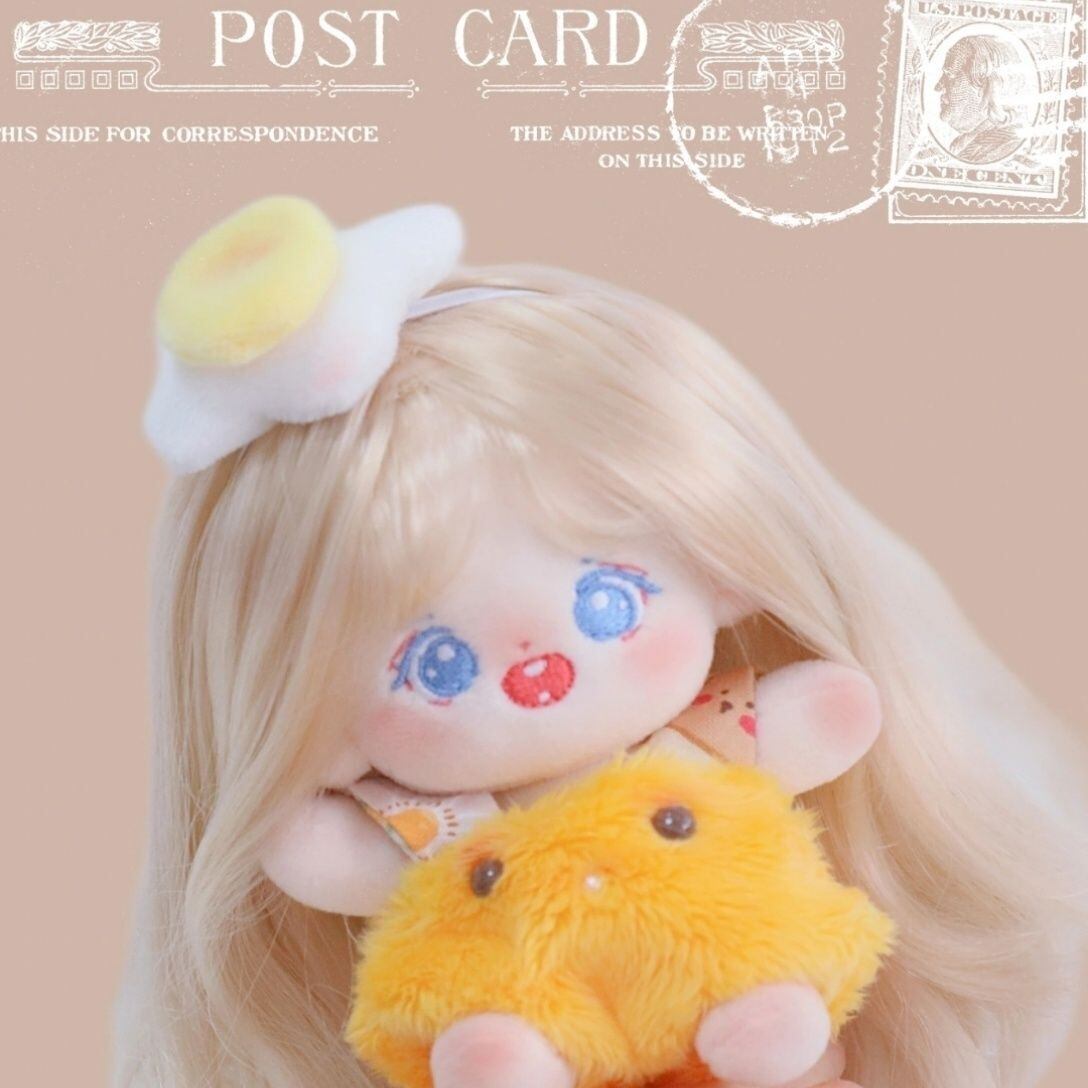 ♥超レア 可愛い 着せ替え10cmぬいぐるみ NO.460♥ 10cm 着せ替えぬいぐるみ 無属性 着せ替え人形 ロングヘアーの