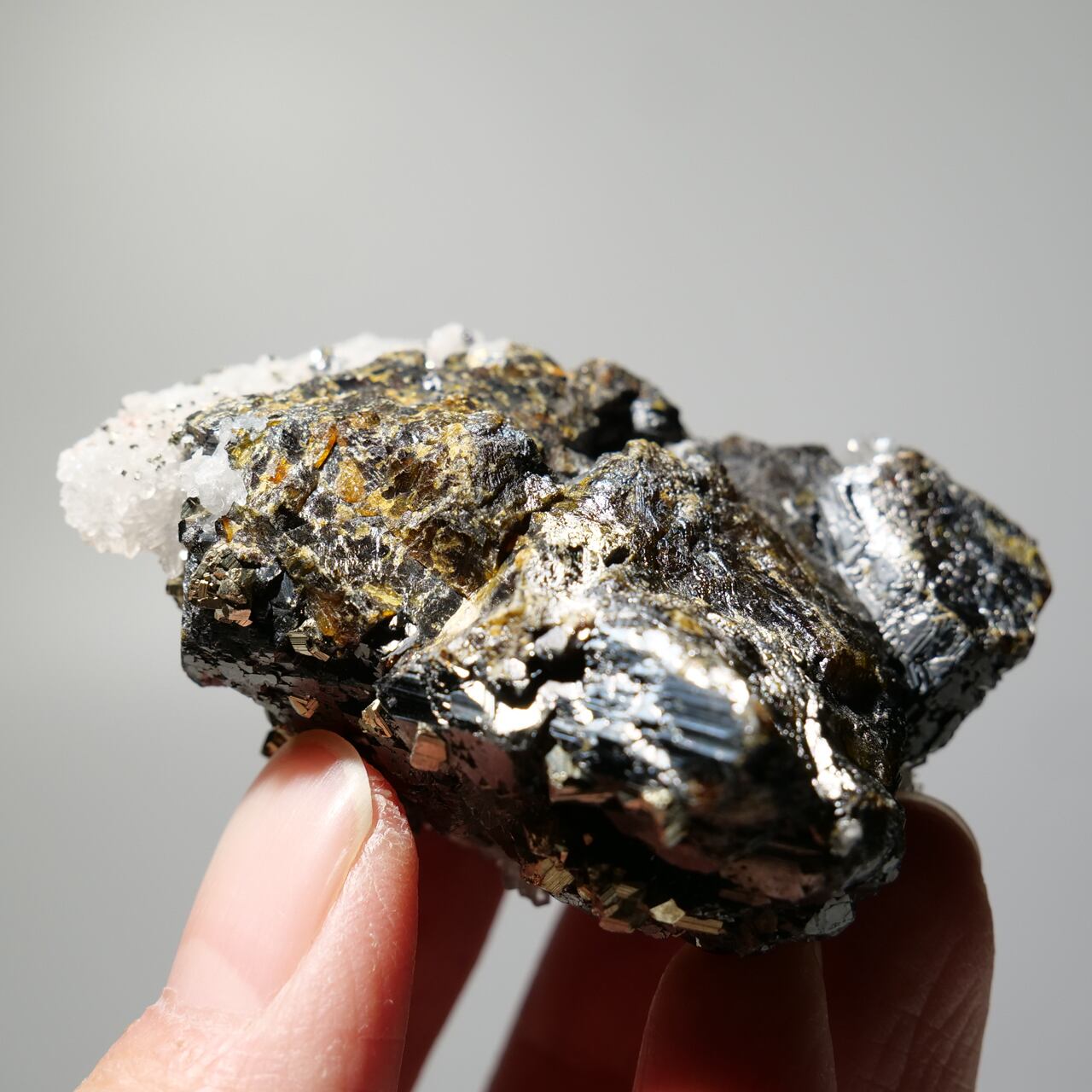 スファレライト / ガレナ / チャルコパイライト / クォーツ / 原石