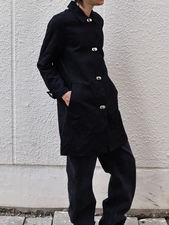 allover design half coat