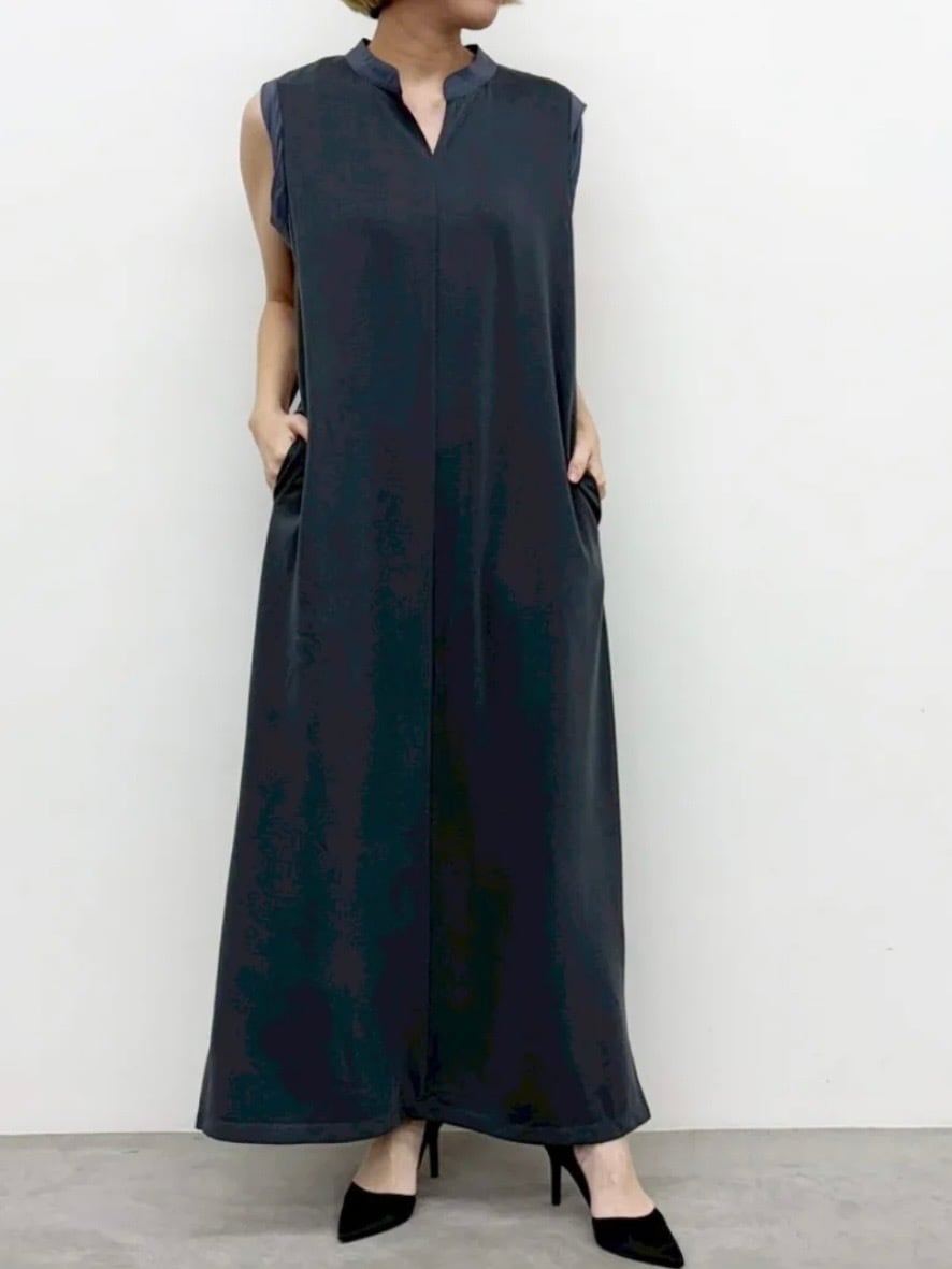30％OFF SALE!!】CYNICAL(シニカル)キーネックロングワンピ タンク