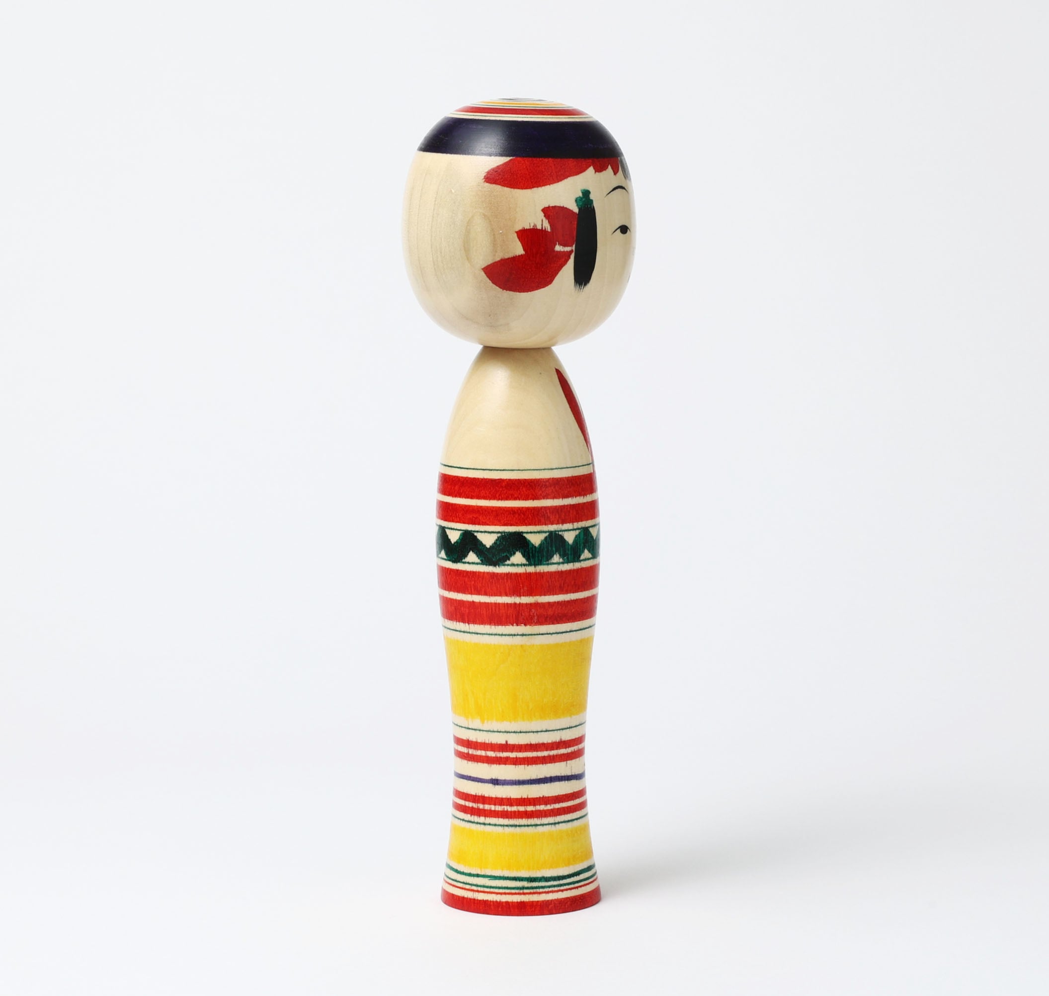 弥治郎こけし】弥治郎系 池内潮音工人 25cm | Dento Yajiro kokeshi