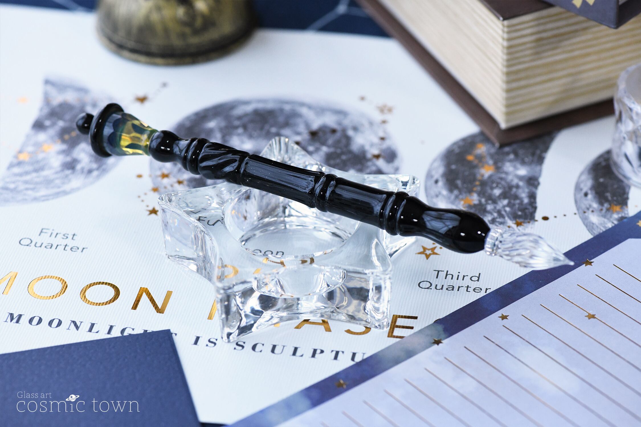 【新品未開封】　 街灯ガラスペン ボロシリケイト cosmic town 街灯ガラスペン / ボロシリケイト【cosmic town】0921-4