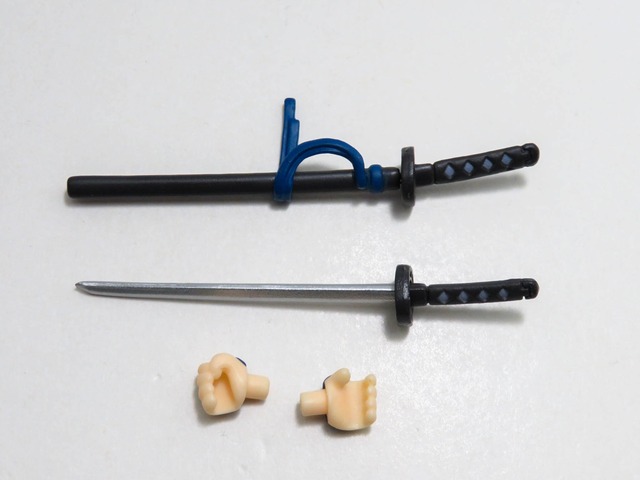 再入荷（A−ランク）【760】 大和守安定 小物パーツ 刀と鞘　ねんどろいど