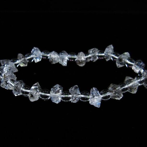 オイルインクォーツ ブレスレット 石油入り水晶 ブレス 一点物 [M便 1/10] 111-33565