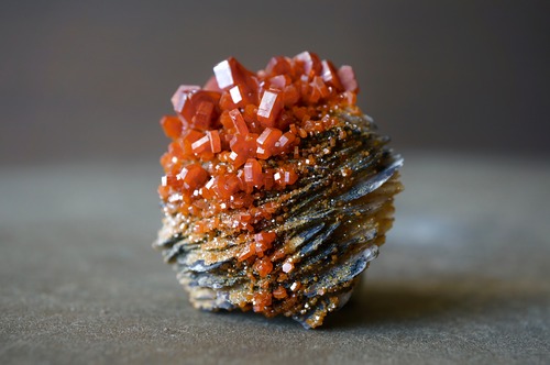 バナジナイト/バライト Vanadinite/Barite 2016