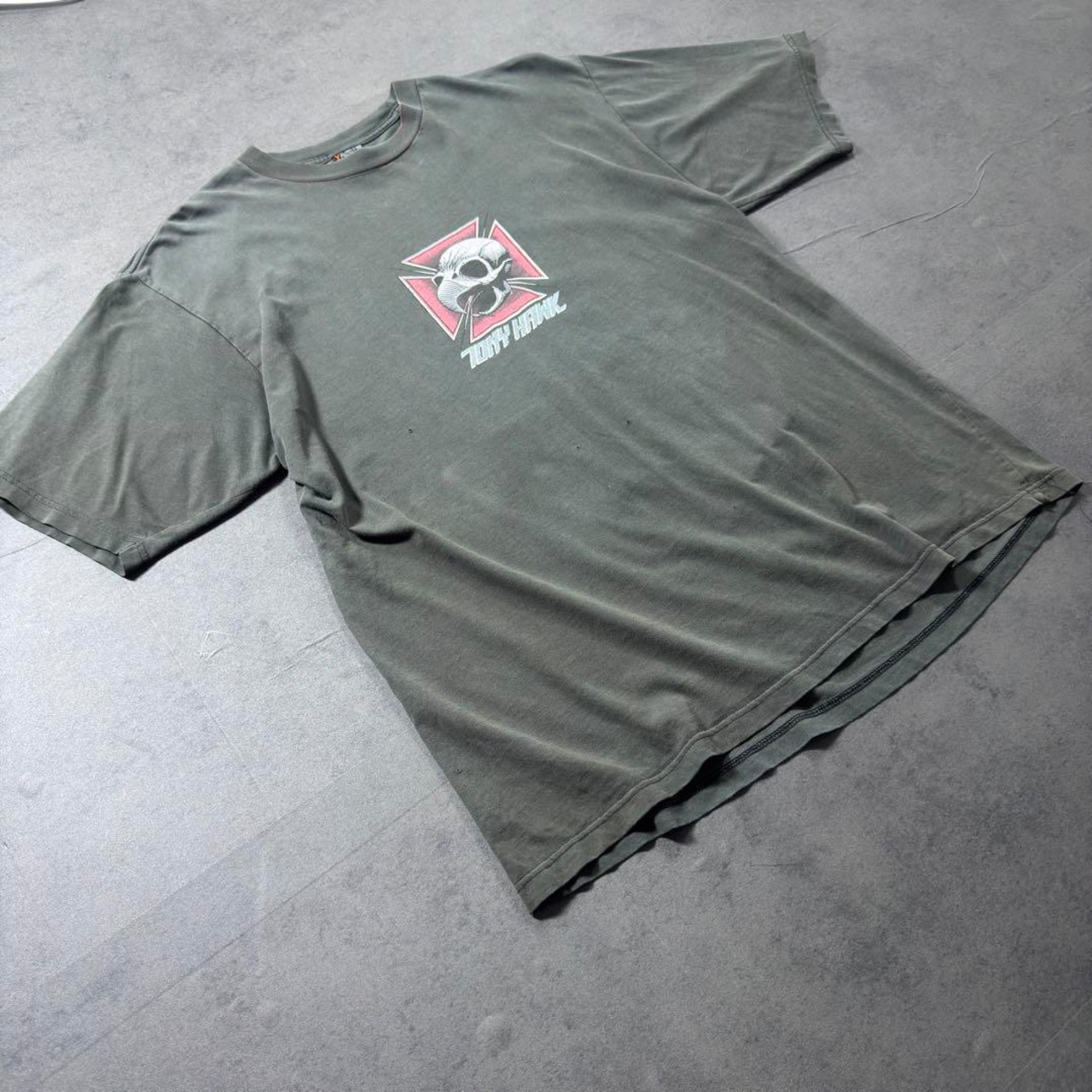 90s TONY HAWK faded TEE  L 古着 - 2