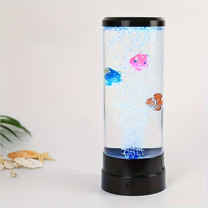 ナイトライト ミニ 水槽 クマノミ 海洋生物 おしゃれ かわいい USB