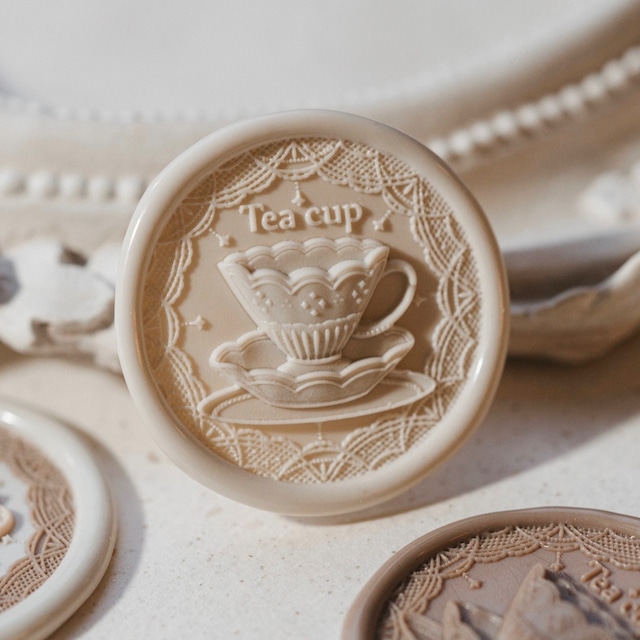 【SELECT】Wax Seal Stamp│ Shelley Cup【ヘッドのみ】
