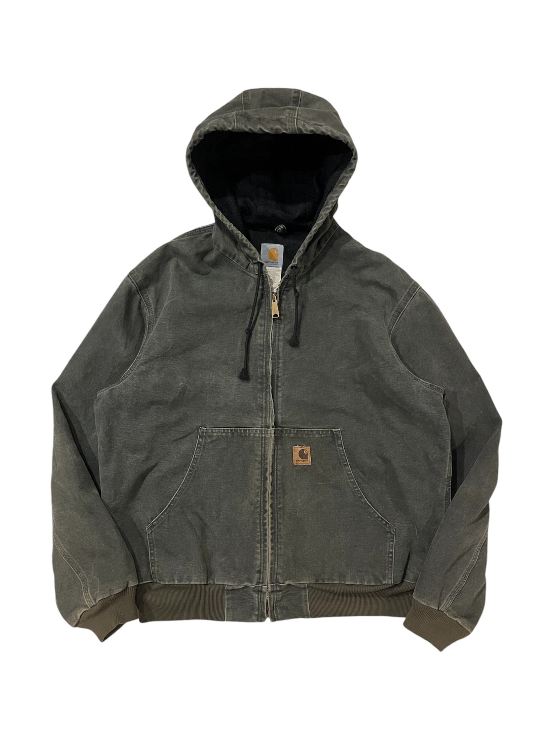 00s Carhartt J25 Active Jacket Moss Green カーハート J25  
