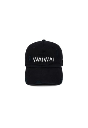 [OPEN YY] WAIWAI TRUCKER CAP, BLACK 正規品 韓国ブランド 韓国通販 韓国代行 韓国ファッション オープン ワイワイ 日本 店舗