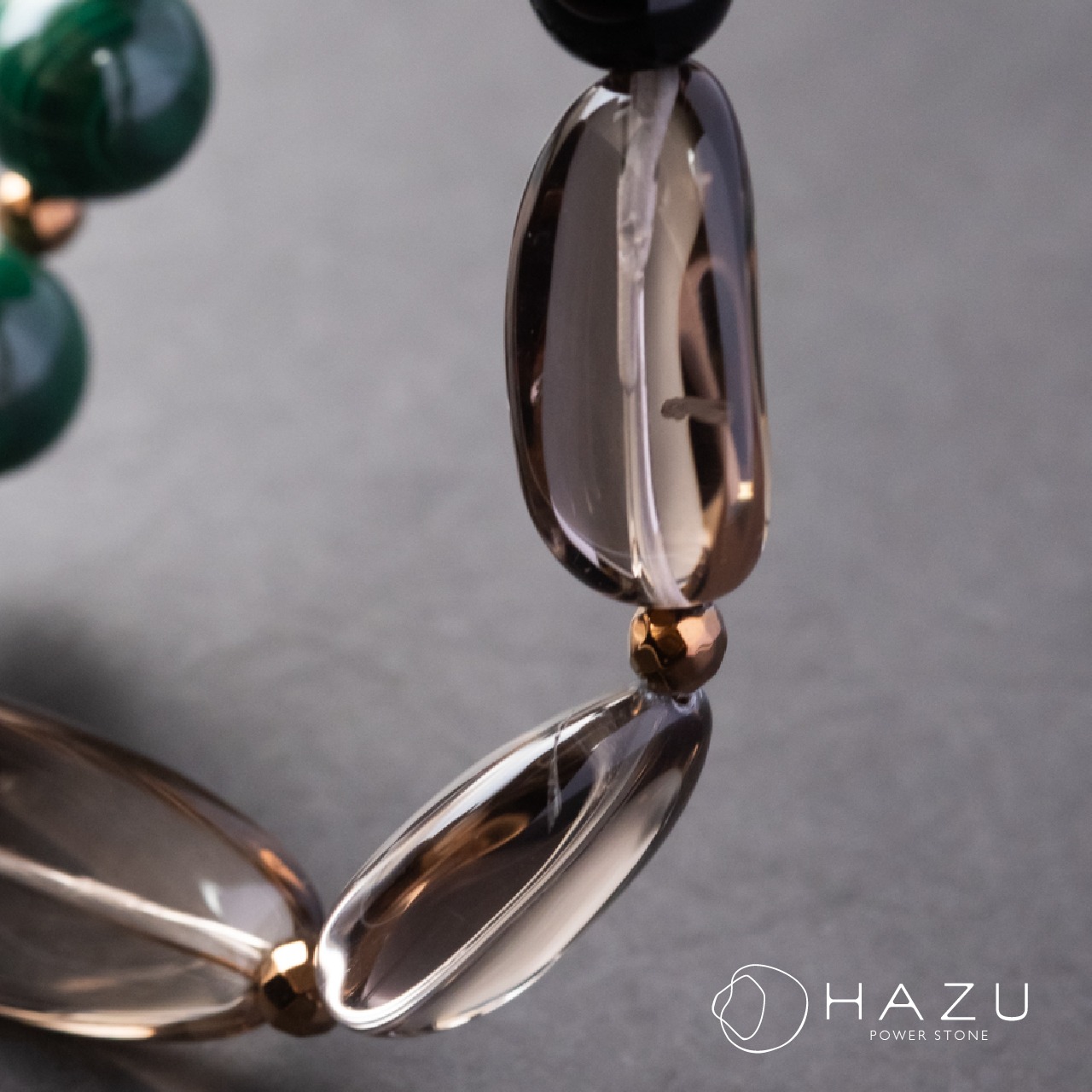 【再販】悪気邪気を跳ね返すパワフル魔除け［マラカイト／スモーキークォーツ／モリオン］