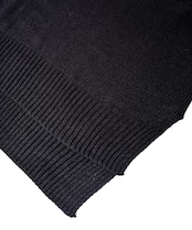 バックペイントオーバーサイズニットベスト (BLACK) CQ-47035
