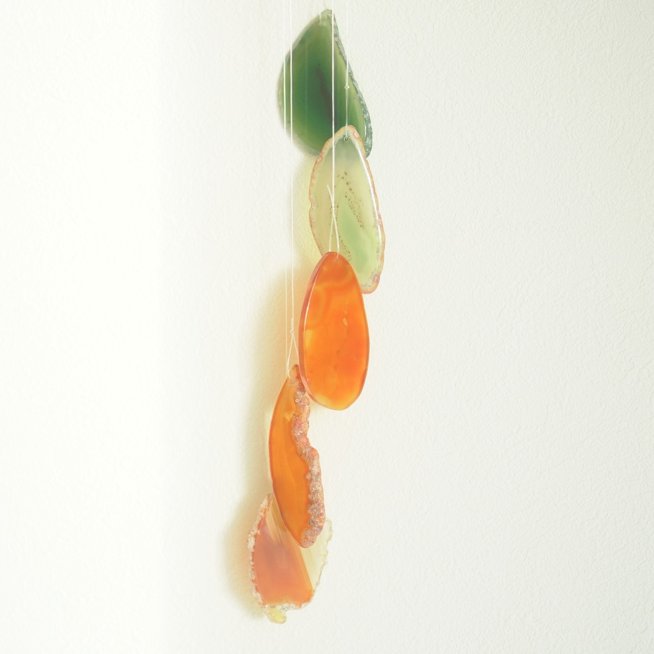 KINMOKUSEI 02 - アゲートヒーリングチャイム / Agate Sun Catcher Wind Chime 152