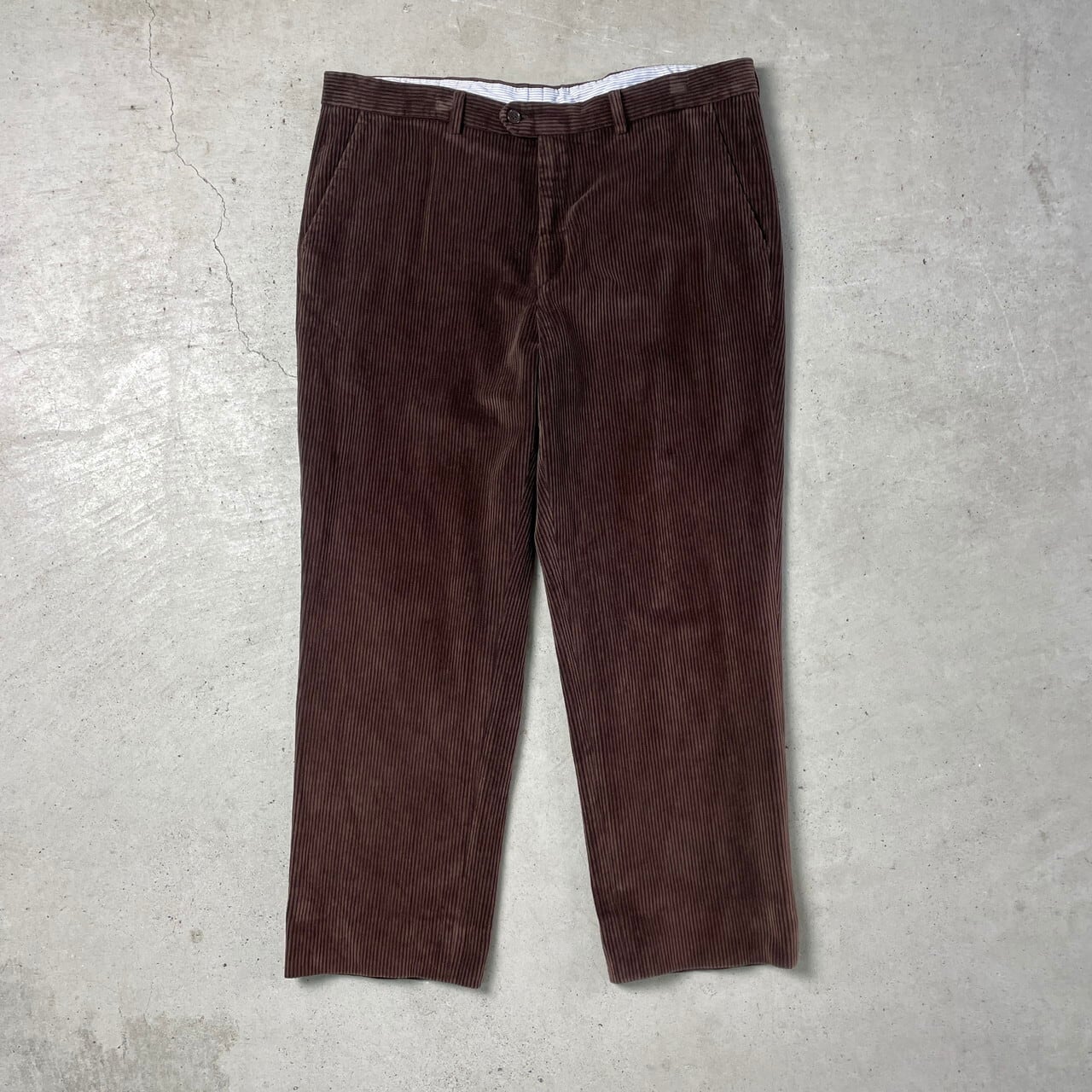 90年代 イタリア製 ストレート コーデュロイパンツ メンズW37 古着 90s