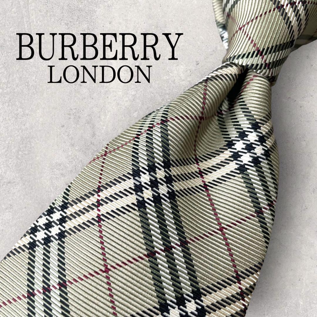 ✨Burberry London✨ ネクタイ チェック柄 ノバチェック - 通販