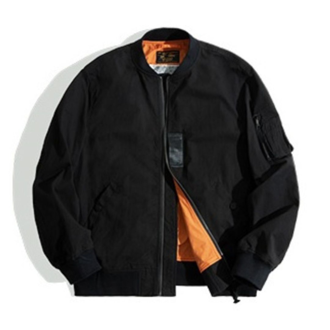 Stand Collar Zip-Up Jacket ◇2color H0128