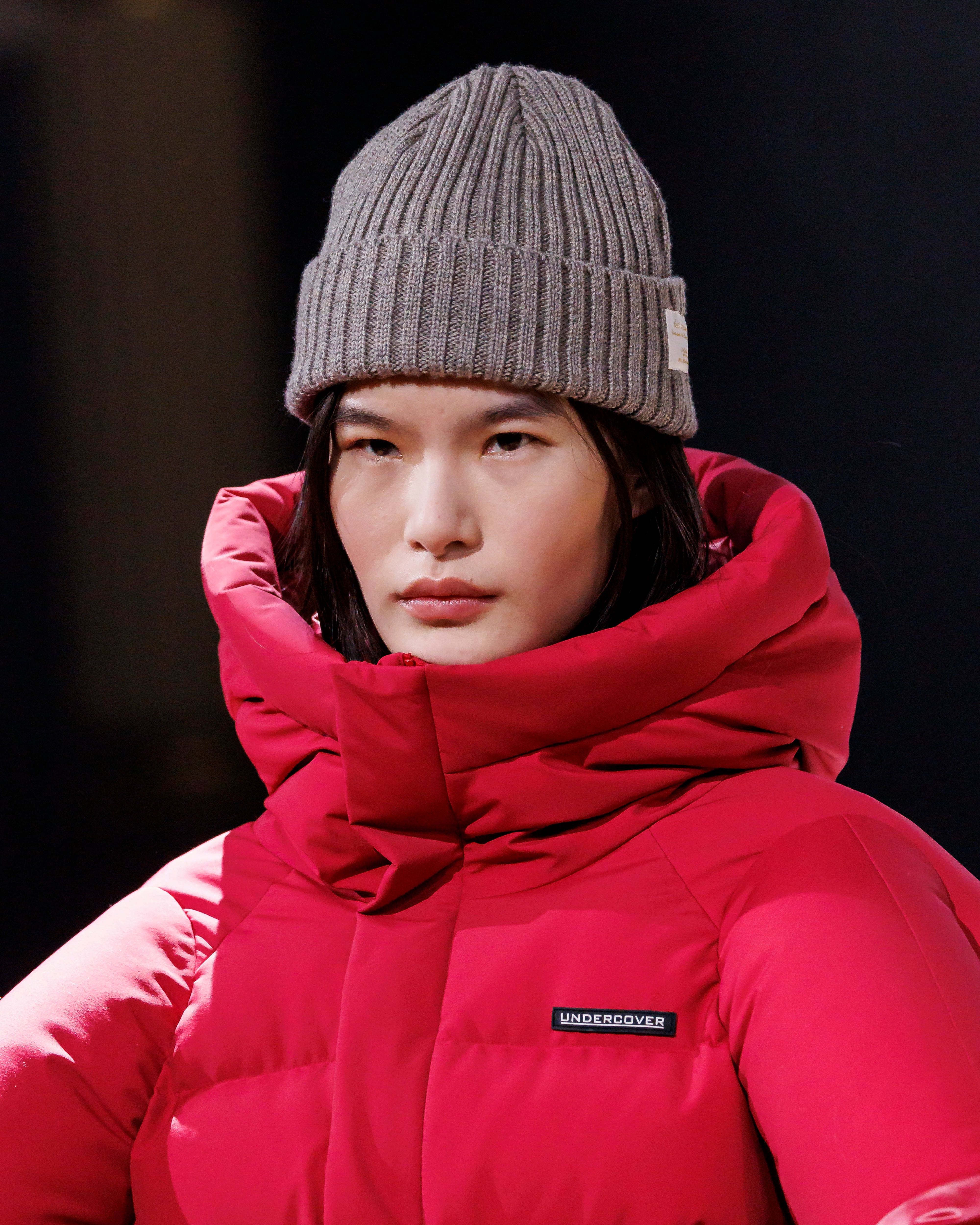 UNDERCOVER アンダーカバー 変形 ギャザー アシメ ウール ニット UNDERCOVER アンダーカバー 変形 ギャザー アシメ ウール ニット