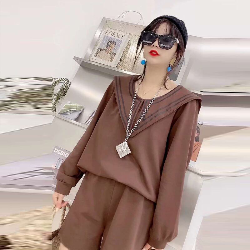 オータムスリムTシャツ 大きめサイズ 秋物 ショーツ ブルマー ミックスインファッション15191744944