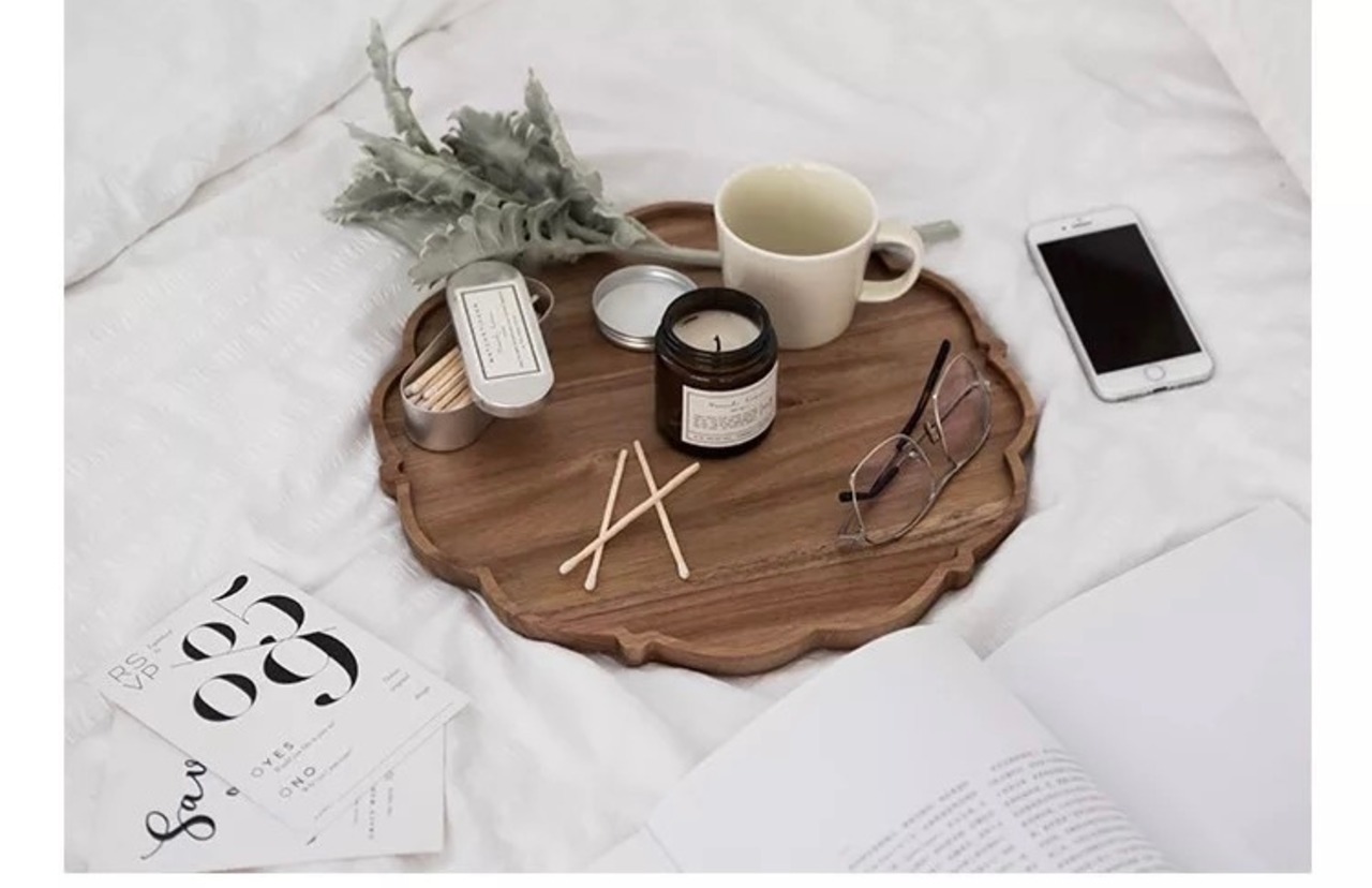 ウッドリムトレイ