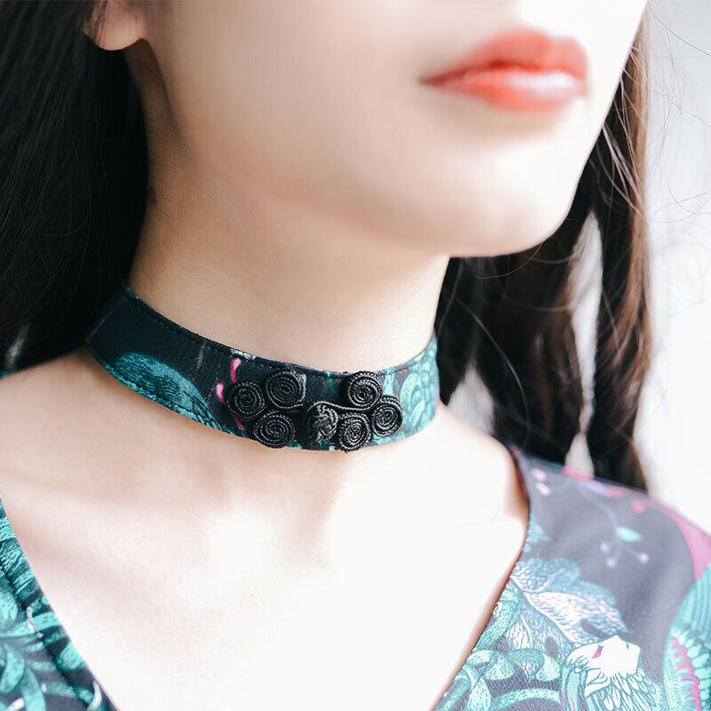 チョーカー ネックレス 首飾り アクセサリー チャイナ風 オリジナル レトロ プレゼント Elegant