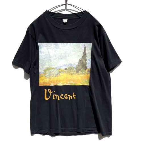 [Vincent van Gogh - Made In France] Vintage Van Gogh Print T-shirt [2000s-] Vintage Art Print T-Shirt