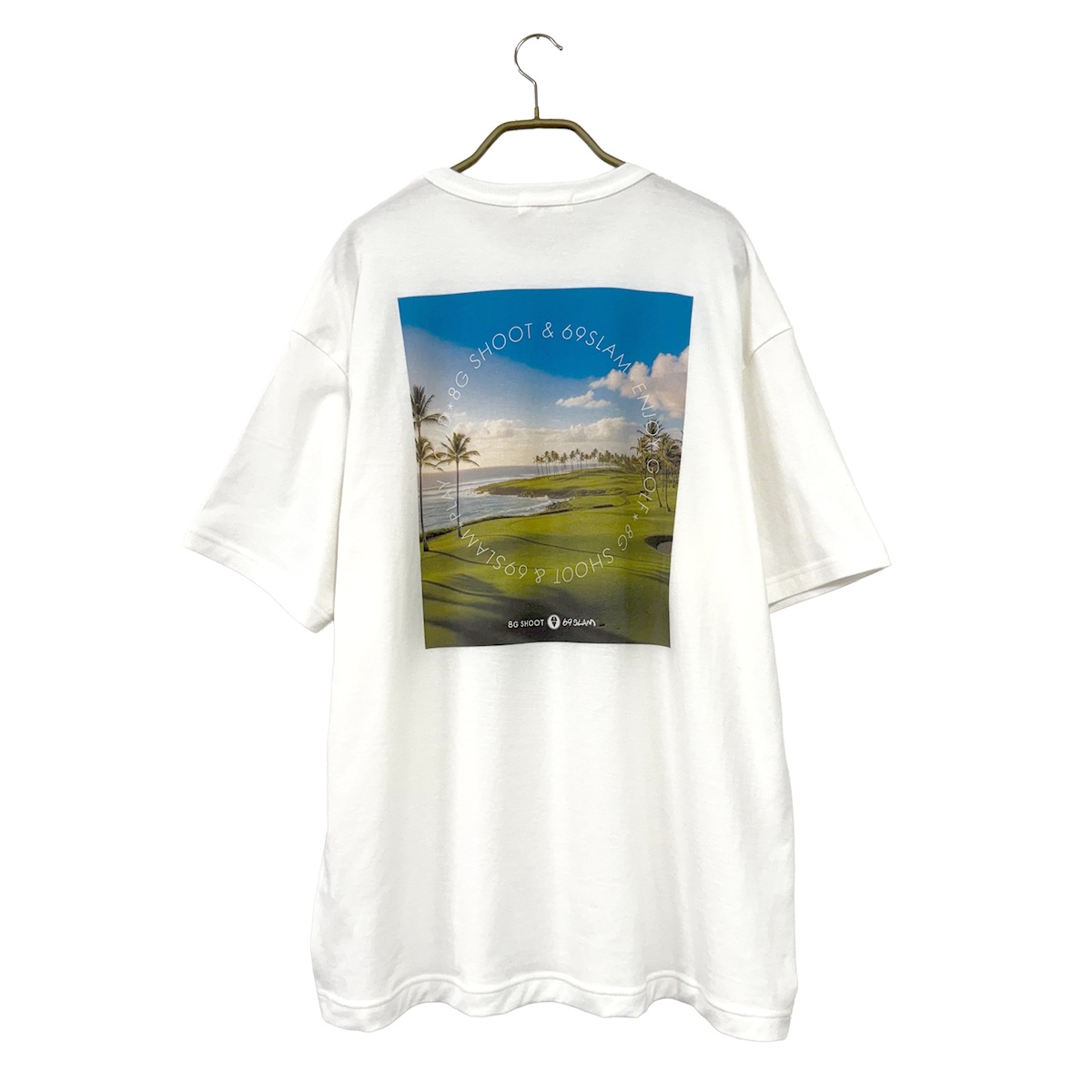 8G SHOOT × 69slam PHOTO PRINT TEE SHIRT -WHITE- | 8G SHOOT WEBSTORE