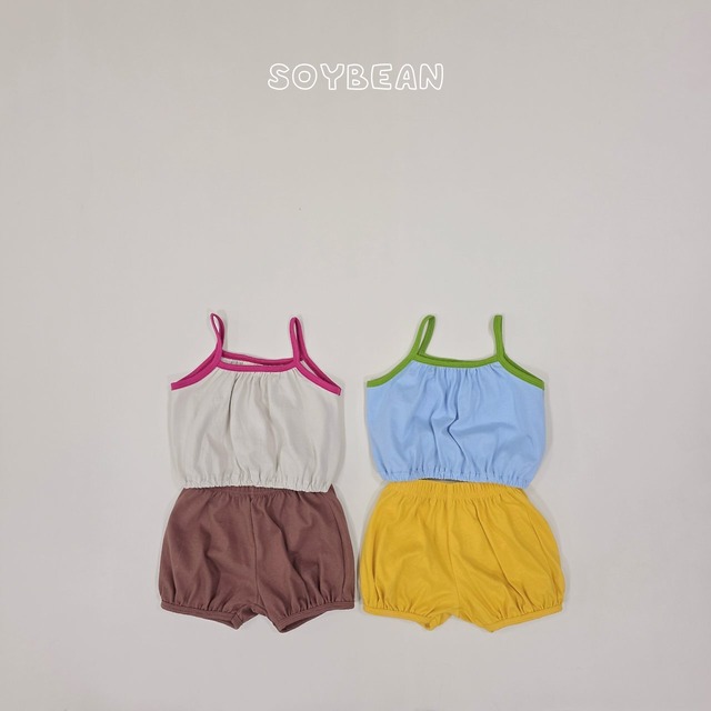 【ﾉﾍﾞﾙﾃｨ＆送料無料】Summer Pumpkin Two-Piece Set / soy bean