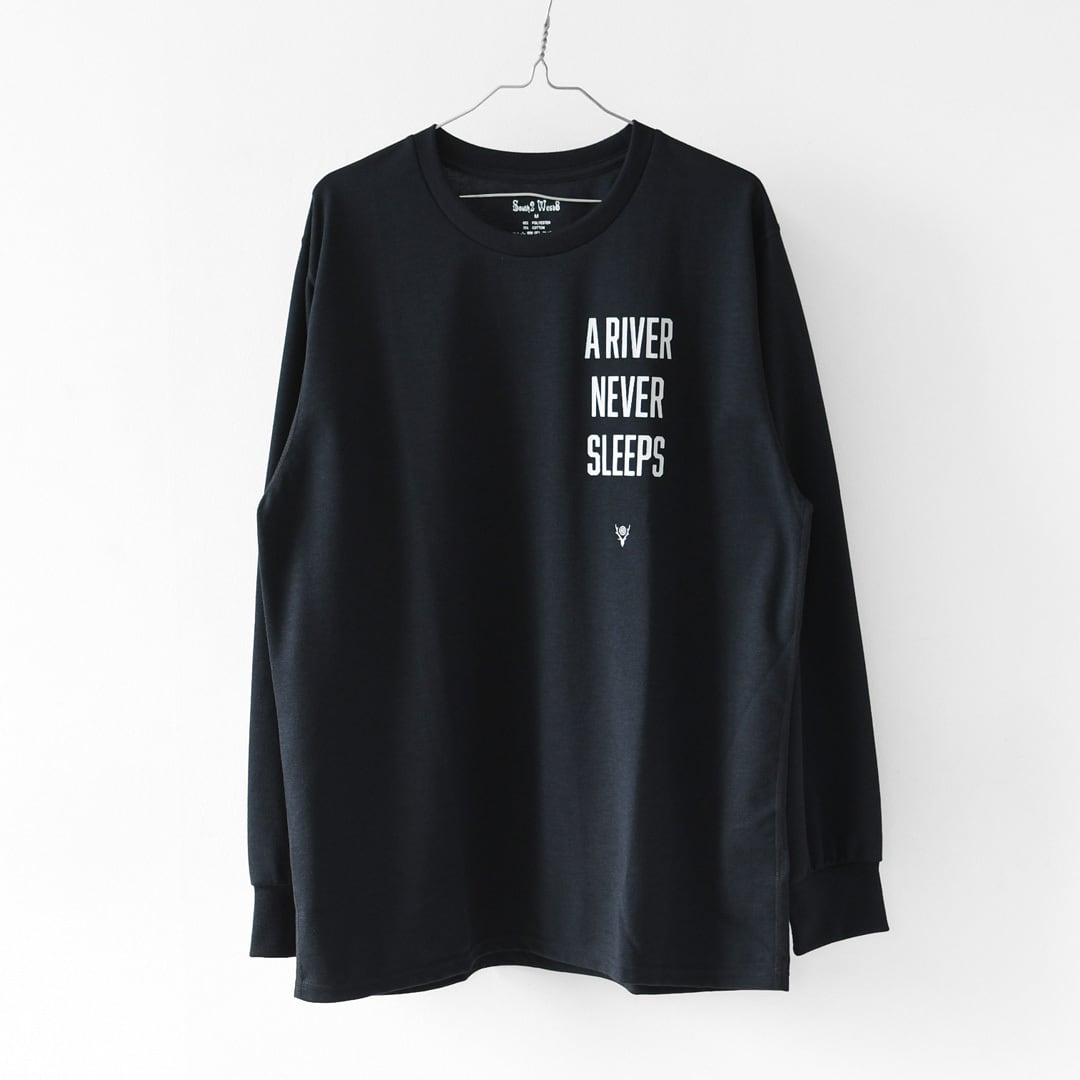 SOUTH2 WEST8 [サウスツーウエストエイト] L/S Tee - A RIVER NEVER