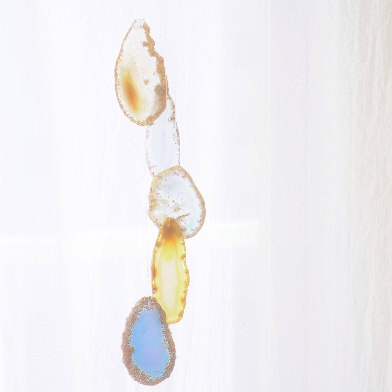 Oasis 04 - アゲートヒーリングチャイム / Agate Sun Catcher Wind Chime 487