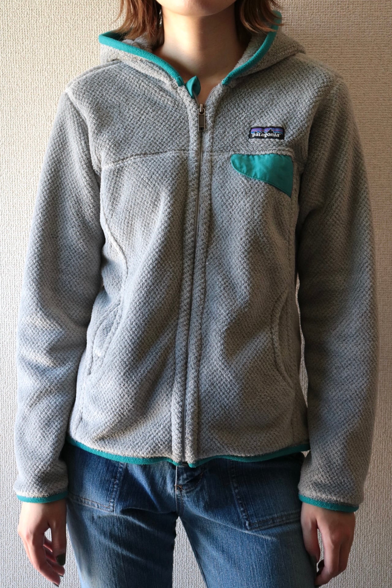 patagonia Re-tool fleece full zip hoodie