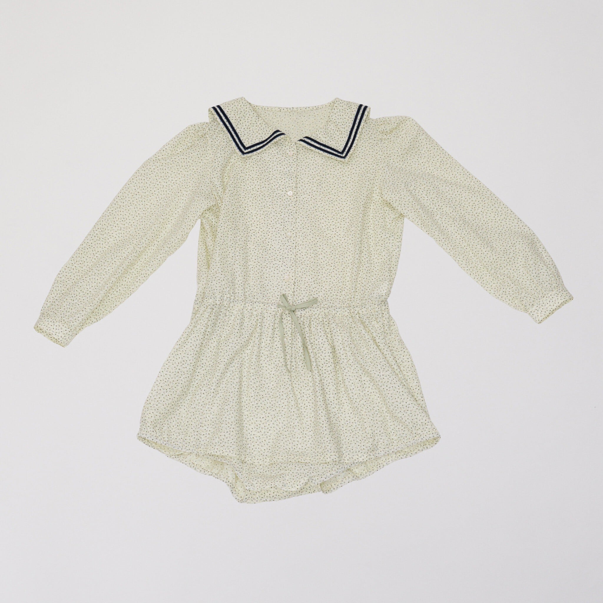 Lily sailor rompers/multi | papier.official