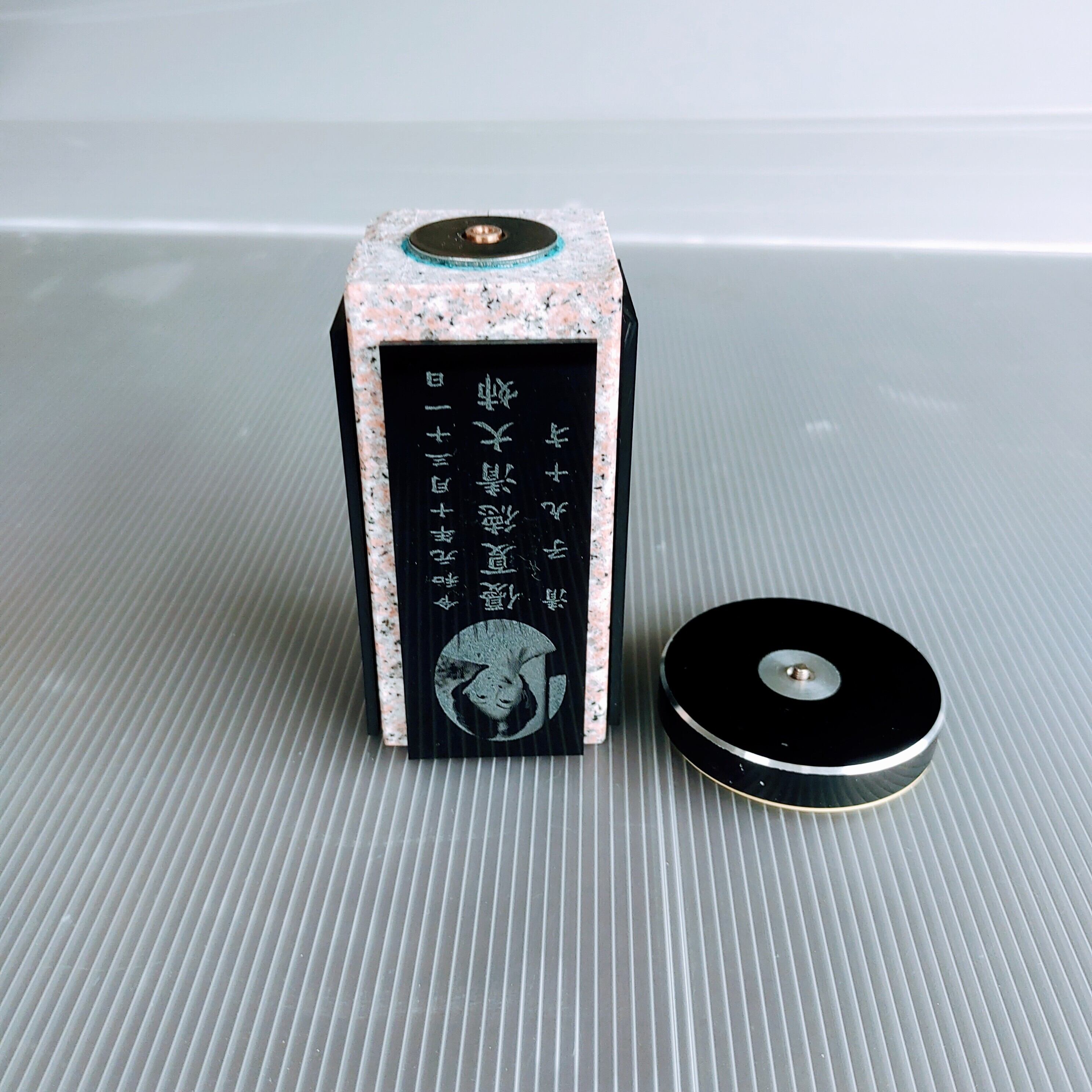 回転位牌　４人用悠想天回　4R50A桜　4名様分