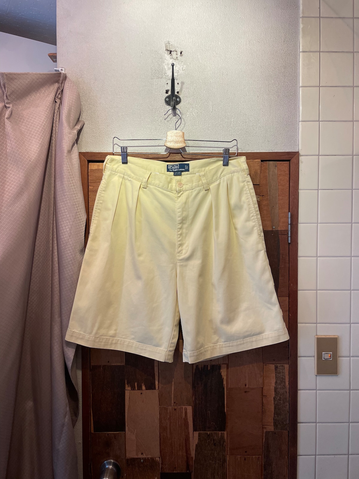 Go Lemon Ralph “Polo by Ralph Lauren” lemon cotton unique printed 2tuck shorts | LAUGH