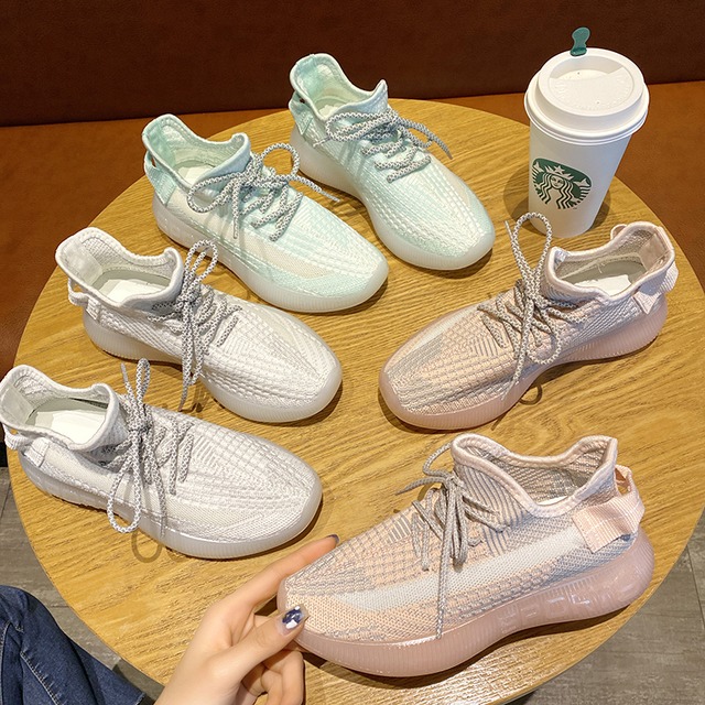 スポーツシューズレディースシューズ春2020新しいファッションカジュアル厚底ワイルドカジュアルインタイドネットレッドパパシューズ 部族の婦人靴3616381