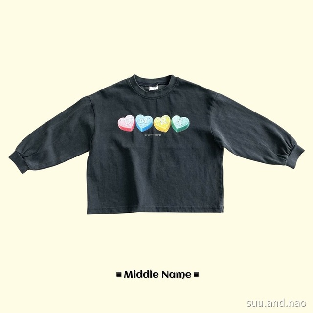 取寄:middlename ピグハートロンT※送料無料
