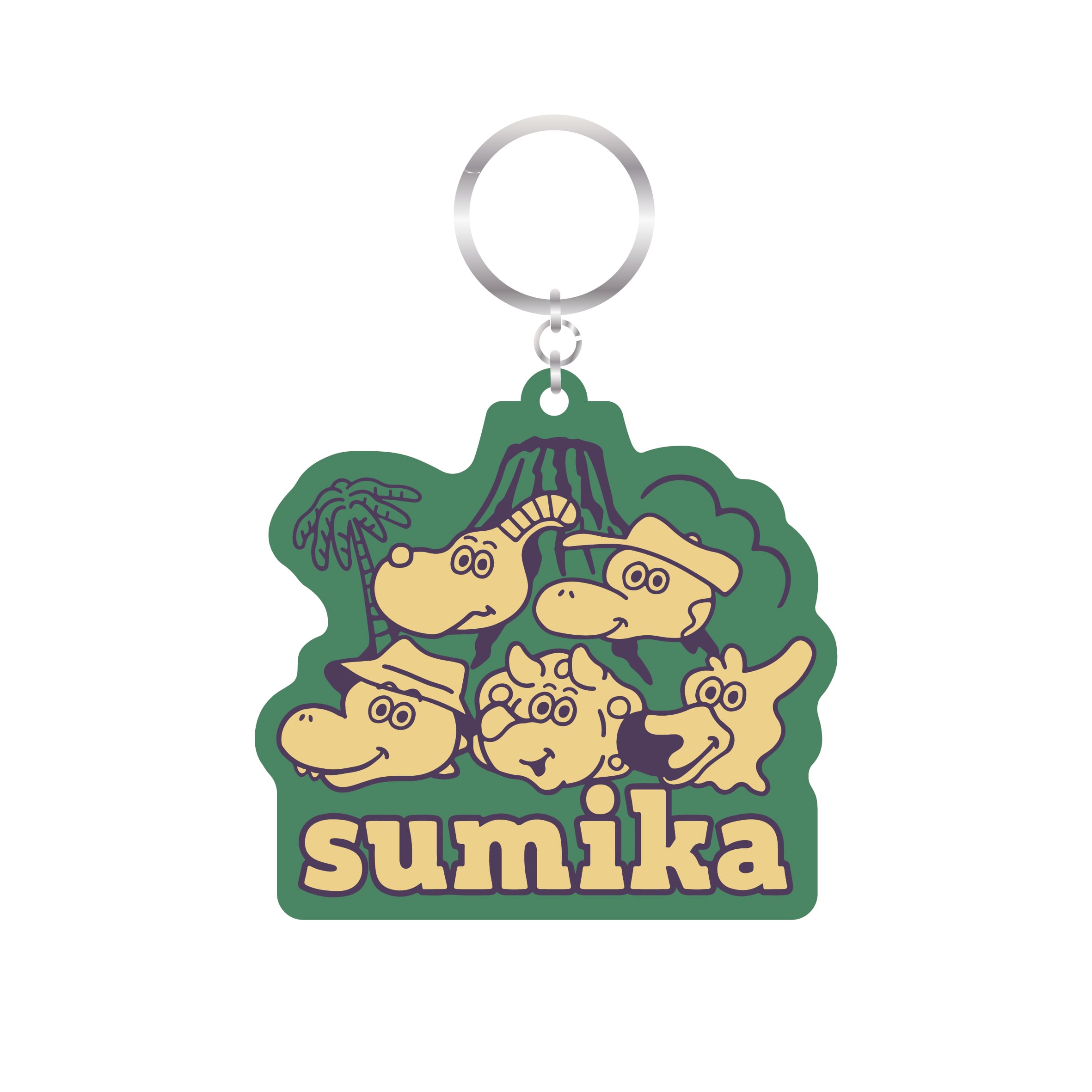 sumika / キーホルダー（ラバー）（JURASSIC）