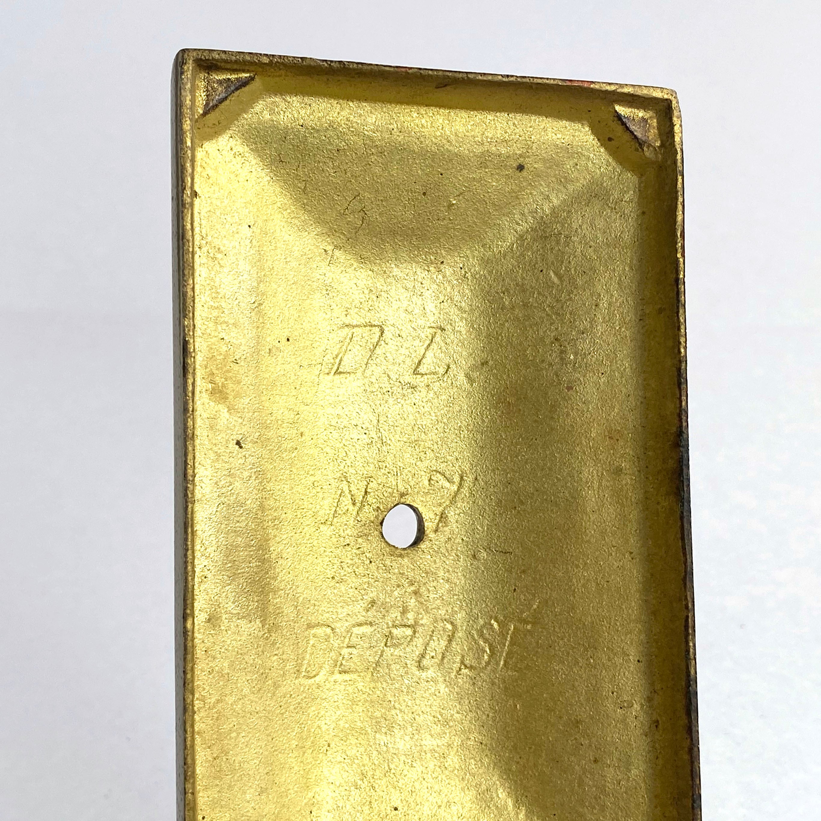 1930〜1950年代フランス製のヴィンテージの真鍮製インクブロッター