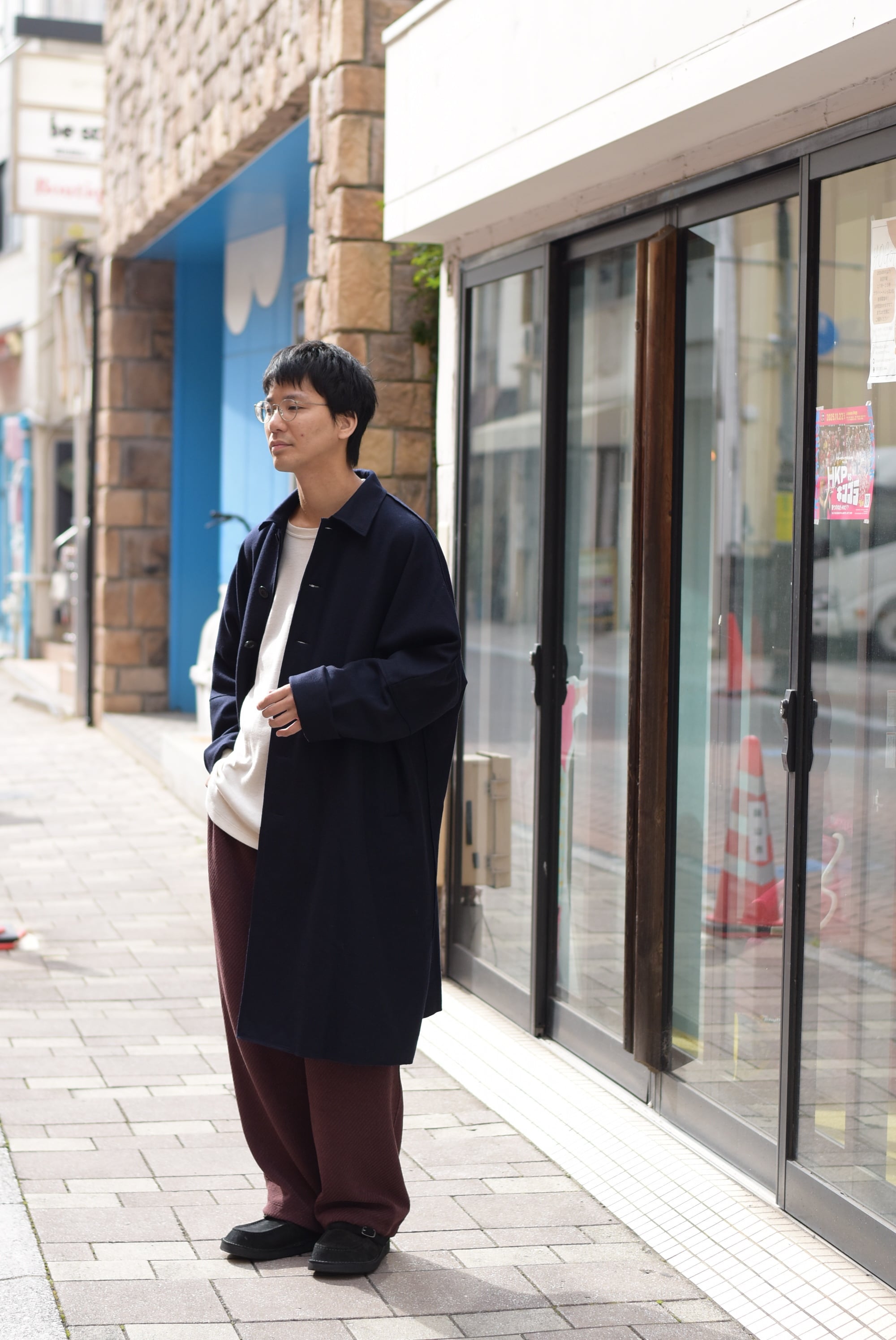 maillot】mature melton lots coat | theater(シアター)