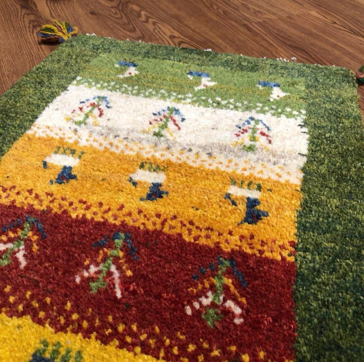 ペルシャギャッベ (ギャベ) ギャッベ 玄関マット No.GM-327 | A's Rug