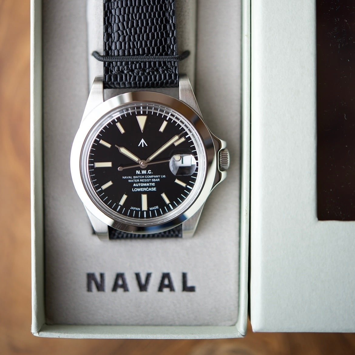 NAVAL WATCH FRXA002 Mechanical COW Leather Band | Barkoutsiders®︎