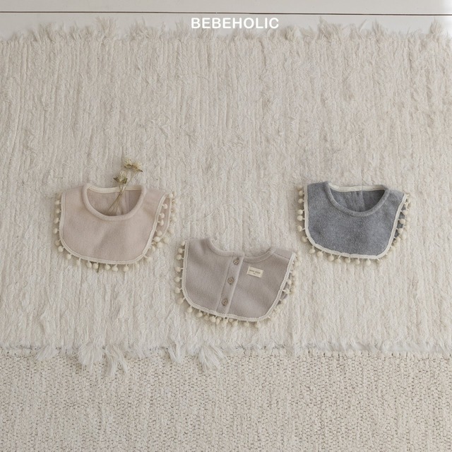 bebe holic［取寄］pompom bib cape 25winter
